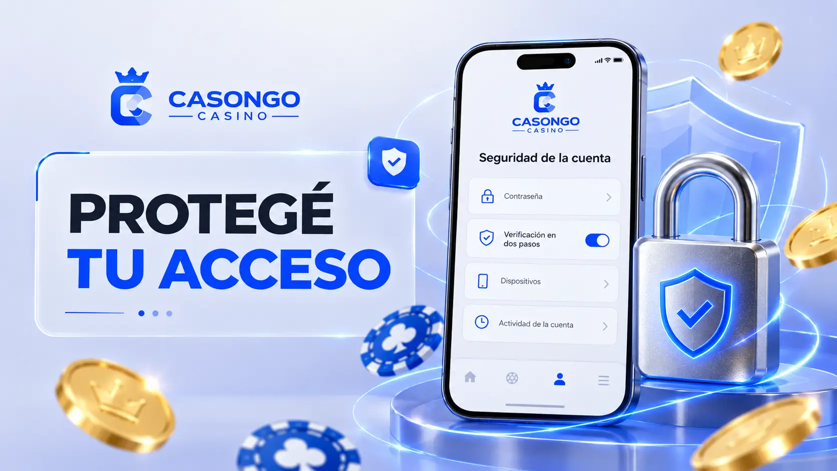 Protección del perfil con autenticación en dos pasos