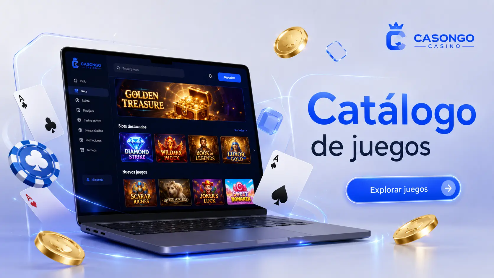 Variedad de juegos de Casongo Casino